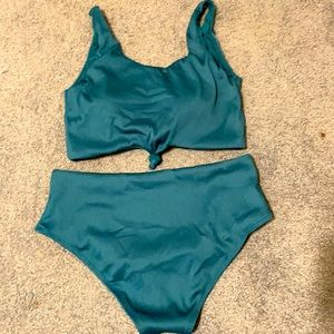 Zaful, Blue Bathing Suit